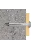 Fischer 48795 Sienas dībeļu un naglu komplekts 6x40 mm, 100 gab.