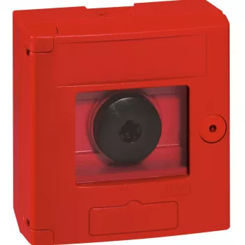 Legrand 038011 avārijas apstādināšanas spiedpoga korpusā, IP44, 230 V AC, 6 A, 1 NO + 1 NC