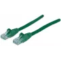 Intellinet tīkla vads, Cat6, 20m, Zaļš, CCA, U/UTP, PVC, RJ45, Zelta kontakti, Aizsargāts, Ar aizsargvāciņu, Mūža garantija