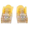 Intellinet tīkla vads, Cat6, 20m, Dzeltens, CCA, U/UTP, PVC, RJ45, zeltīti kontakti, aizsargāts, ar boot, mūža garantija