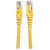 Intellinet tīkla vads, Cat6, 20m, Dzeltens, CCA, U/UTP, PVC, RJ45, zeltīti kontakti, aizsargāts, ar boot, mūža garantija