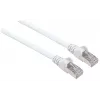 Intellinet tīkla vads, Cat6, 30m, Balts, Varš, S/FTP, LSOH/LSZH, PVC, RJ45, Zeltīti kontakti, Aizsargvāciņš, Mūža garantija