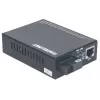 Intellinet Fast Ethernet WDM vienmodas mediju pārveidotājs, 10/100Base-Tx uz 100Base-Fx (SC), 20 km, WDM (Rx1550/Tx1310)