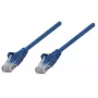 Intellinet tīkla vads, Cat5e, 1.5m, zils, CCA, U/UTP, PVC, RJ45, apzeltīti kontakti, bezķēdes, ar aizsargvāciņu, mūža garantija