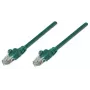 Intellinet tīkla vads, Cat5e, 1,5 m, zaļš, CCA, U/UTP, PVC, RJ45, apzeltīti kontakti, aizsargvāciņš, mūža garantija