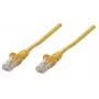 Intellinet tīkla vads, Cat5e, 1,5 m, dzeltens, CCA, U/UTP, PVC, RJ45, apzeltīti kontakti, aizsargvāciņš, mūža garantija