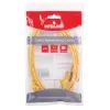 Intellinet tīkla vads, Cat5e, 1,5 m, dzeltens, CCA, U/UTP, PVC, RJ45, apzeltīti kontakti, aizsargvāciņš, mūža garantija
