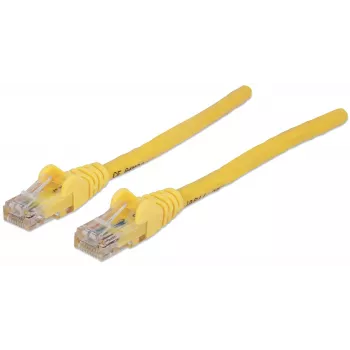 Intellinet tīkla savienojuma kabelis, Cat6A, 7,5 m, dzeltens, varš, S/FTP, LSOH/LSZH, PVC, RJ45, apzeltīti kontakti, ar aizsargvāciņu, mūža garantija