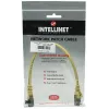 Intellinet tīkla vads, Cat6A, 30m, Dzeltens, Varš, S/FTP, LSOH / LSZH, PVC, RJ45, Zeltīti kontakti, Bezķēdes, Ar aizsargu, Mūža garantija