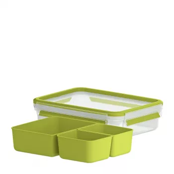 EMSA 518100 pārtikas uzglabāšanas trauks Taisnstūra kārba 1.2 L Caurspīdīgs 1 gab.