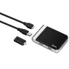Hama 00054546 karšu lasītājs USB 3.2 Gen 1 (3.1 Gen 1) Type-A/Type-C Melns, Sudrabs