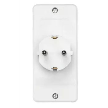 Hama 00108844 strāvas adapteris F tipa spraudnis balts