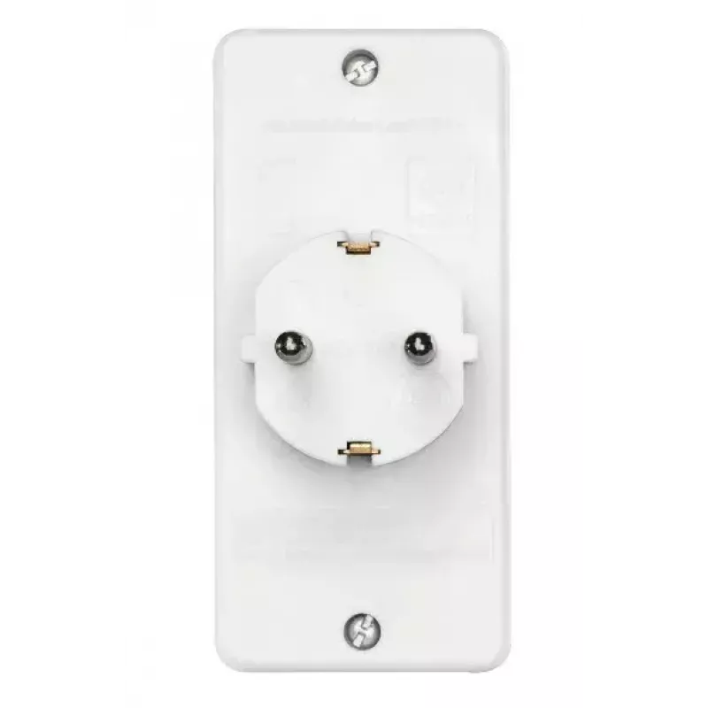 Hama 00108844 strāvas adapteris F tipa spraudnis balts