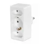 Hama 00108844 strāvas adapteris F tipa spraudnis balts