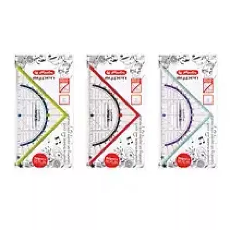 Trīsstūris 45° Herlitz My.Pen 16cm ar satvērienu