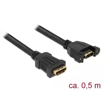 HDMI pagarinātāja kabelis DeLOCK 85465 0,5 m