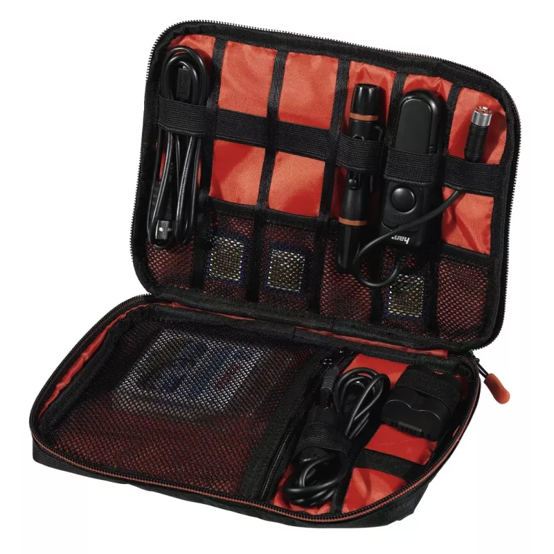 Hama Fancy Black, Red Polytex kameras filtru maciņš