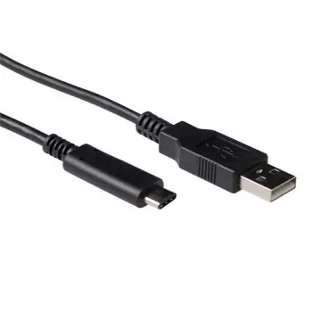 ACT USB 2.0 savienojuma kabelis C vīrišķais - A vīrišķais 1.00 m SB0014