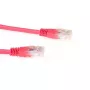 ACT Red 10m LSZH U/UTP CAT6 tīkla kabelis ar RJ45 savienotājiem