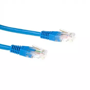 ACT Blue 5 metru LSZH U/UTP CAT6 savienojuma kabelis ar RJ45 savienotājiem