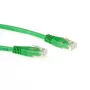 ACT Green 0,5 m LSZH U/UTP CAT6 savienojuma kabelis ar RJ-45 savienotājiem