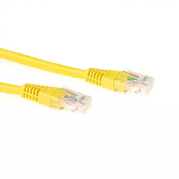ACT Yellow 5 m LSZH U/UTP CAT6 savienojuma kabelis ar RJ45 savienotājiem