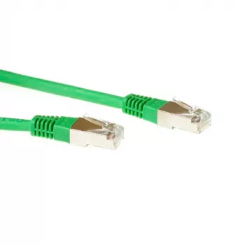 ACT Green 3 m LSZH SFTP CAT6 savienojuma kabelis ar RJ45 savienotājiem