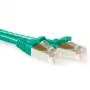 ACT Green 20 metru SFTP CAT6A tīkla kabelis ar snagless RJ45 savienotājiem