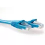 ACT Blue 0,25 m U/UTP CAT6A patch kabelis ar RJ45 savienotājiem, bezķēdes aizsardzību