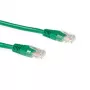 ACT Green 0.25 m U/UTP CAT6 savienojuma kabelis ar RJ45 savienotājiem