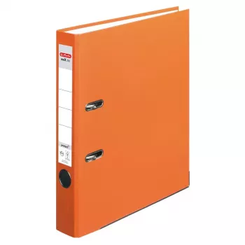 Herlitz maX.file A4 gredzenu mape oranža polipropilēna FSC