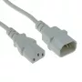 Strāvas vads ACT Powercord C13 - C14 balts 1.2 m
