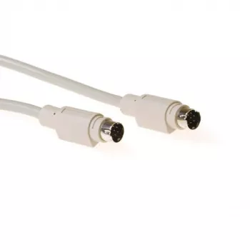 ACT AK5849 8-pin Mini-DIN vīriešu–vīriešu kabelis 1.8 m