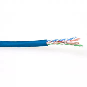 Patch kabelis ACT CAT6 U/UTP savīts, zils, 100 m
