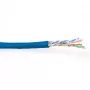 Patch kabelis ACT CAT6 U/UTP savīts, zils, 100 m