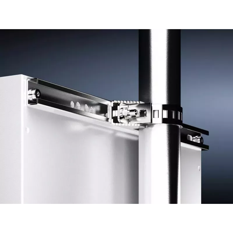 Rack skava Rittal AX 2584.100 — nerūsējošais tērauds, 1.88 kg, viens gabals