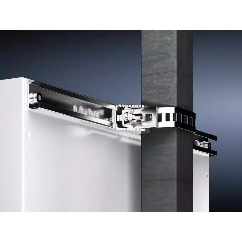 Rack skava Rittal AX 2584.100 — nerūsējošais tērauds, 1.88 kg, viens gabals