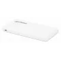 Manhattan Power Bank 10000 mAh, 2x USB-A (2.1A un 1A), USB-C un Micro-USB ieeja, balts