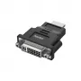 Hama 00200339 pārveidotājs HDMI Type A (standarta) uz DVI-I melns