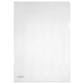 Herlitz 50009077 Mapes no polipropilēna (PP) A4 caurspīdīgas, 10 gab.