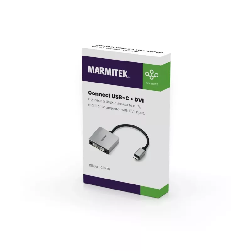 Marmitek Connect USB-C uz DVI adapteris