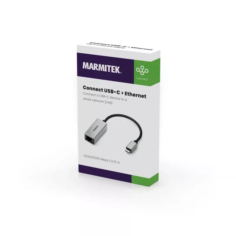 Marmitek Connect USB-C uz Ethernet adapteris 8373