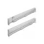 DeLOCK 19 inch regulējama garuma montāžas kronšteins 368-600mm pelēks 2 gab.