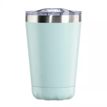 Ceļojumu krūze Hama To Go Round 00181586 - 0.27 L zila nerūsējošā tērauda krūze