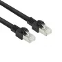 ACT Black 7 metri S/FTP CAT7 PUR elastīgais patch kabelis ar RJ45 savienotājiem (saderīgs ar CAT6A)