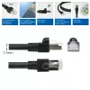 ACT Black 10 m S/FTP CAT7 PUR lokanais patch kabelis ar RJ45 savienotājiem (saderīgs ar CAT6A)