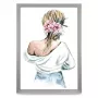 Foto rāmis Hama Lilly viens attēls Sudrabs
