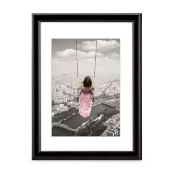 Hama Swing vienvietīgs foto rāmis melns
