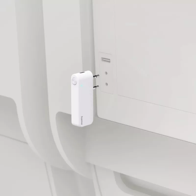 Hama 00014171 Bluetooth uztvērējs 7 m Balts