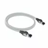 ACT pelēks 2 metri S/FTP CAT6A IDC 4PPoE / PoE++ 100W LSZH lēciena kabelis ar RJ45 savienotājiem